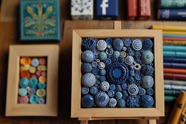 Ukážky viacerých vyšívaných produktov